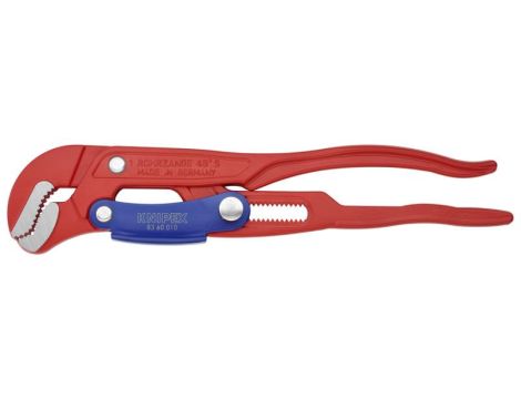 Klucz do rur 2" ze szczękami typu S i przyciskiem