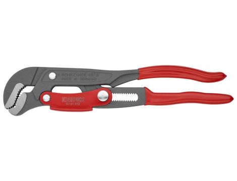 Klucz do rur 1" ze szczękami typu S i przyciskiem