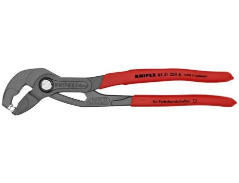 Szczypce do opasek zaciskowych z taśmy sprężynowej