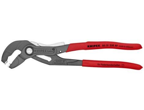 Szczypce do opasek zaciskowych z taśmy sprężynowej