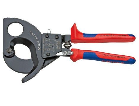 Nożyce z mechanizmem zapadkowym do kabli 380mm2