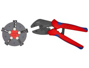 Szczypce do zagniatania MultiCrimp® + 5 matryc