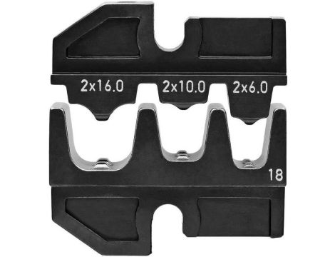 Matryca zagniatająca do tulejek kablowych Twin