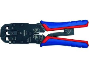 Szczypce do zagniatania wtyków RJ10, RJ11/12, RJ45