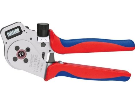 Szczypce do zagniatania z matrycą czterotrzpieniow