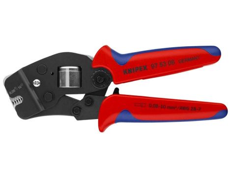 Samonastawne szczypce do zagniatania tulejek kablo
