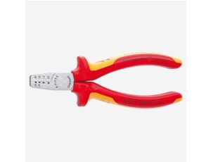 Szczypce VDE do zagniatania tulejek kablowych