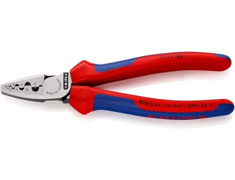 Szczypce do zagniatania tulejek kabl. 0,25-16mm2