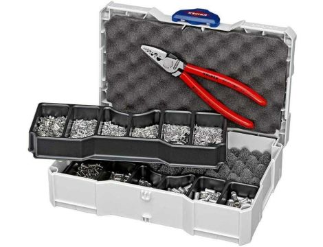 Zestaw do zagniatania do tulejek kablowych