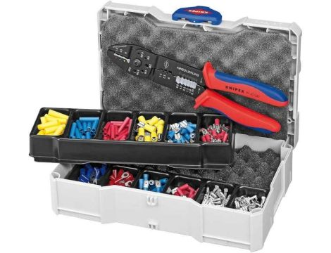 Zestaw do zagniatania końcówek kablowych