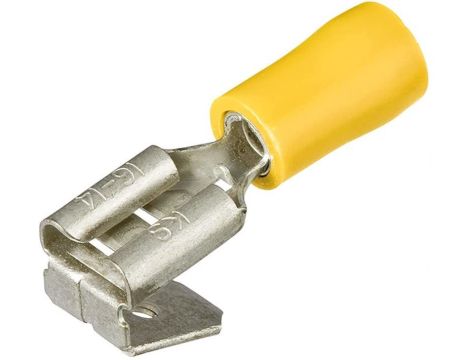 Końcówka płaska rozgałęziająca, żółta