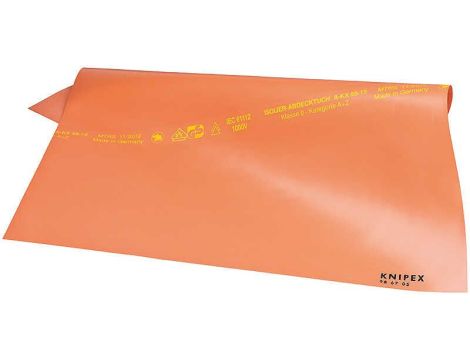 Mata izolacyjna gumowa 500x500x1mm VDE 1000V