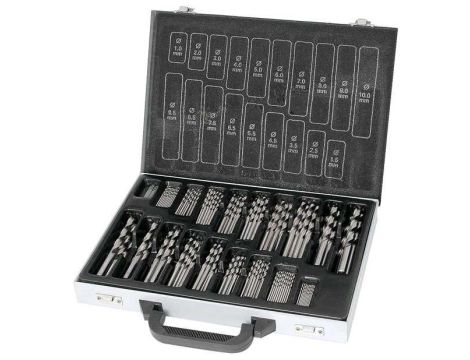 ZESTAW WIERTEŁ DIN338 HSS VA 1-10MM (170)