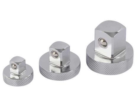 ZESTAW 3 NISKICH ADAPTERÓW 1/4" 3/8" 1/2"