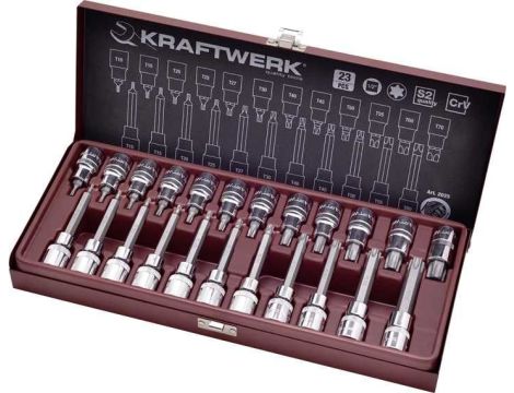 ZESTAW NASADEK 1/2" TX10-TX70 23CZ./KRAFTWERK/