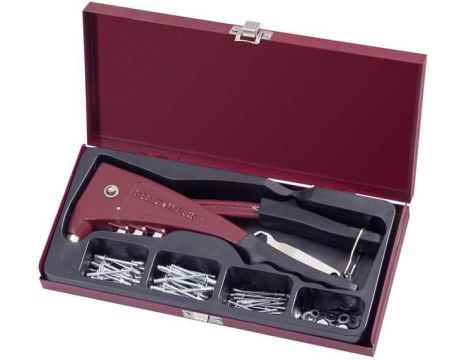 NITOWNICA RĘCZNA W ZESTAWIE Z NITAMI