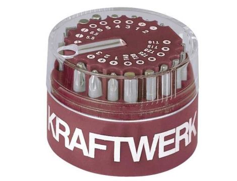 ZESTAW BITÓW 1/4" 25MM  BIT-BOX (19)