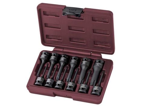 ZESTAW NASADEK 1/2" MASZYNOWYCH TORX T10-T70 (12)