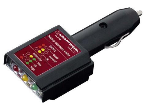 TESTER ALTERNATORA I AKUMULATORÓW /KRAFTWERK/