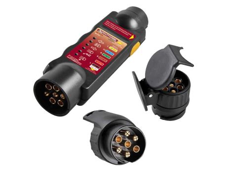 TESTER GNIAZDA OŚWIETLENIA PRZYCZEPY 7/13 PIN