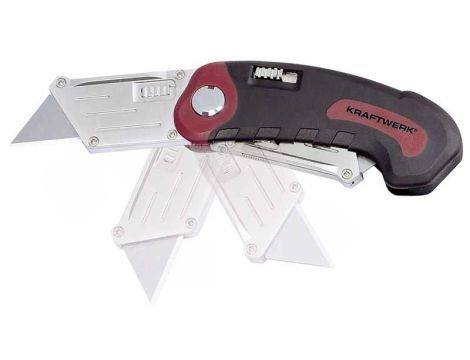 NÓŻ SKŁADANY Z OSTRZEM TRAPEZOWYM