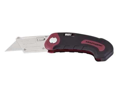 NÓŻ SKŁADANY Z OSTRZEM TRAPEZOWYM - 2