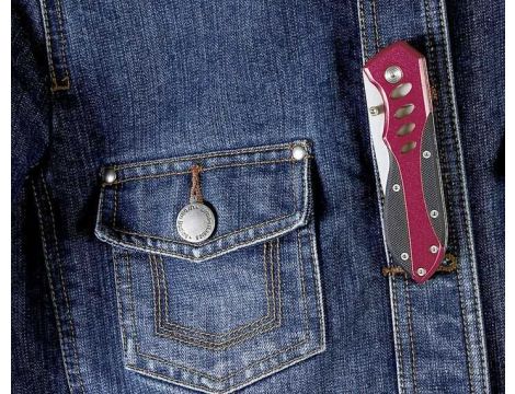 NÓŻ SKŁADANY STAL NIERDZEWNA /KRAFTWERK/ - 3