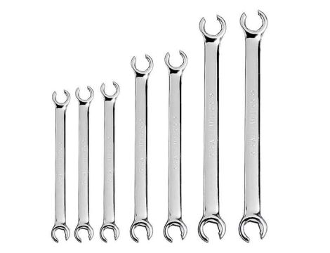 ZESTAW KLUCZY OCZKOWYCH OTWARTYCH 9-17 3/8"-11/16"