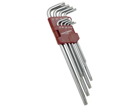 ZESTAW KLUCZY TORX Z OTWOREM XXL T10-T50 (9)