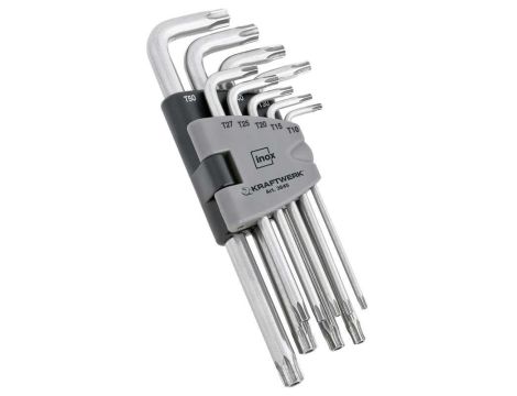 ZESTAW KLUCZY TORX INOX TX10-TX50 (9)
