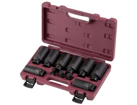 ZESTAW NASADEK MASZYNOWYCH 1/2" 24-36MM 11EL.