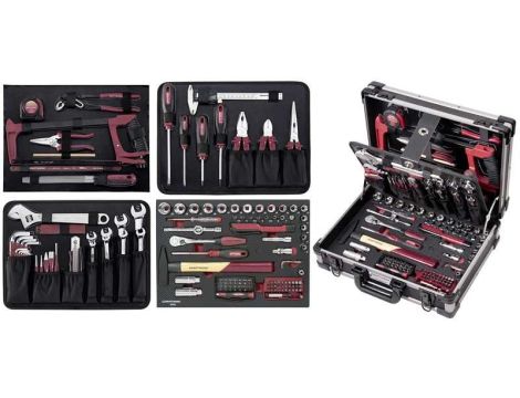 WALIZKA Z ASORTYMENTEM 151 NARZĘDZI PRO LINE - 6