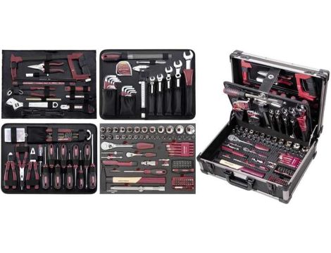 WALIZKA Z ASORTYMENTEM 263 NARZĘDZI PRO LINE - 6