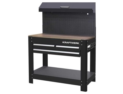 STÓŁ ROBOCZY STALOWY 1145X645MM /KRAFTWERK/