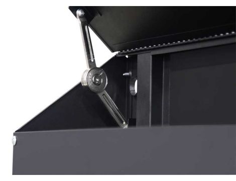 STÓŁ ROBOCZY STALOWY 1145X645MM /KRAFTWERK/ - 3