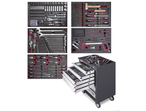 WÓZEK NARZĘDZIOWY Z WYPOSAŻENIEM (266) - 7