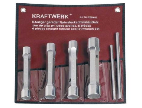 ZESTAW KLUCZY RUROWYCH WZMOCNIONYCH 21-32 (6)