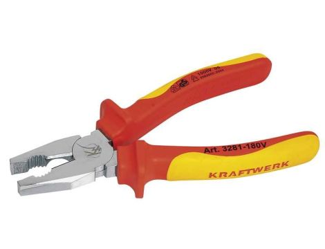 SZCZYPCE UNIWERSALNE VDE 180MM ERGOKRAFT