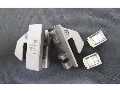 SZCZĘKI WYMIENNE DO KONCÓWEK RJ11/RJ12