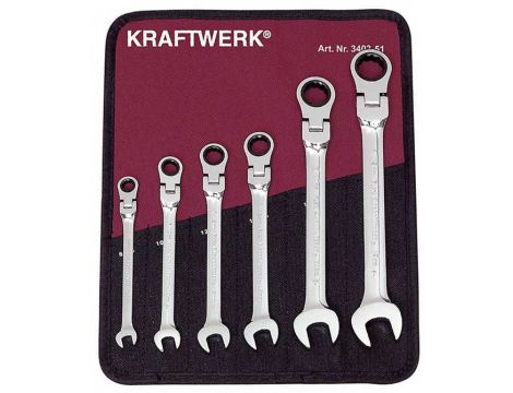 ZESTAW KLUCZY PŁASKO-ZAPADKOWYCH FLEX 8-19 (6)