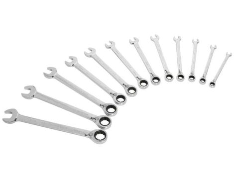 ZESTAW KLUCZY PŁASKO-ZAPADKOWYCH ODGIĘTYCH (12)