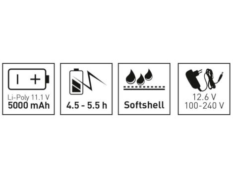PODGRZEWANA KURTKA TERMICZNA 12 V Li M - 3