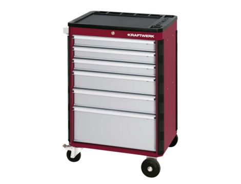 WÓZEK NARZĘDZIOWY P306 6 SZUFLAD BEZ WYPOSAŻENIA