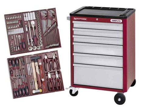 WÓZEK NARZĘDZIOWY Z WYPOSAŻENIEM (150)