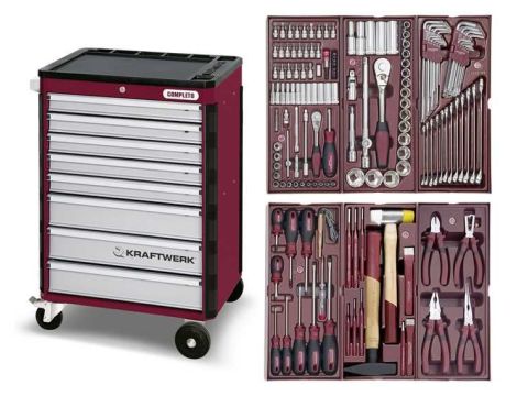 WÓZEK NARZĘDZIOWY Z WYPOSAŻENIEM (150)