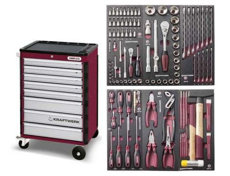 WÓZEK NARZĘDZIOWY Z WYPOSAŻENIEM (104)