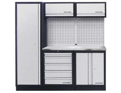 ZESTAW MEBLI WARSZTATOWYCH 3-EL METAL