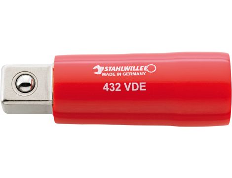 STAHLWILLE - 432 VDE Wsuwana krawędź kwadratowa VDE 3/8 "-1/2" Dł.68mm  - 12030005