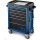 STAHLWILLE - TTS 93/6 B Wózki warsztatowe 93/6  6 Szuflada 481 x 877 x 1000 mm  niebieski, RAL 2703035 - 81200156