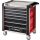 STAHLWILLE - TTS 98/7 R PRO Wózki warsztatowe 98/7 PRO 7 Szuflada 651 x 1001 x 1020 mm  czerwony, RAL 3020 - 81200171